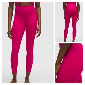 Lululemon Align High-Rise Pant with Pockets 25" Passionate Size 6 NWOT